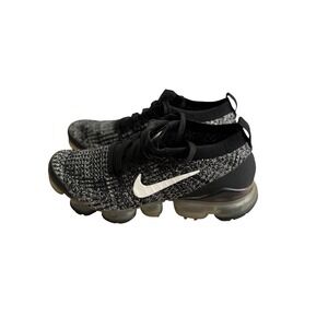 Nike Air VaporMax Flyknit 3 Oreo Black White AJ6910-001 Womens Running Shoes 6.5
